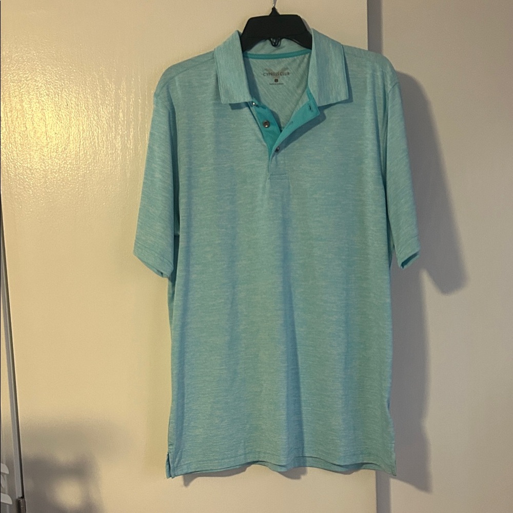 Men's Light Blue Polo Shirt